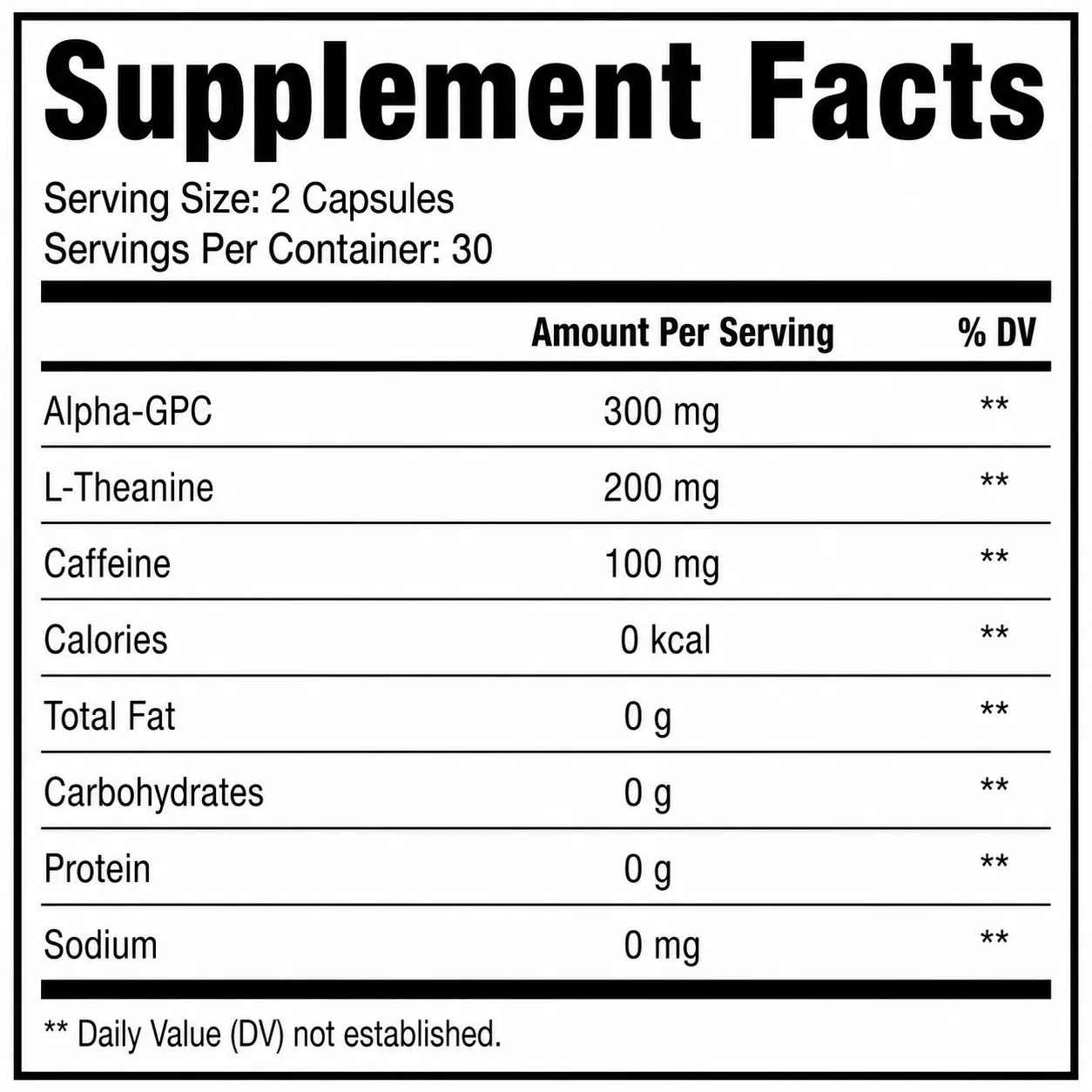 Nootropic Focus Capsules - Image 2